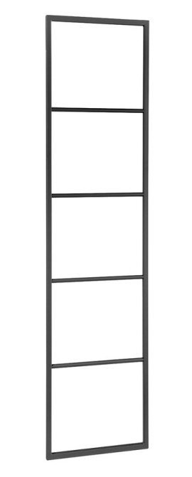 SKA stojaci sušiak uterákov 420x1700x20mm, čierna mat