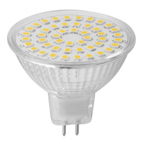 LED bodová žiarovka 3,7W, MR16, 12V, teplá biela, 320lm