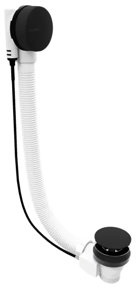 MARBLE vaňová súprava s bovdenom, dĺžka 800mm, čierna matná
