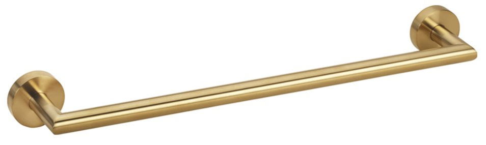 X-ROUND GOLD držiak uterákov 450x65mm, zlato mat