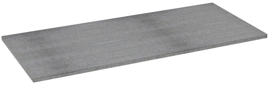 EZARA doska DTDL 121,6x1,8x47cm, dub strieborný