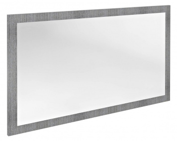 NIROX zrkadlo v ráme 1200x700xmm, dub strieborný