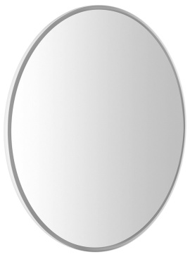 FLOAT LED podsvietené zrkadlo, ø 740mm, biela