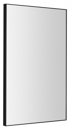 AROWANA zrkadlo v ráme 500x800mm, čierna mat