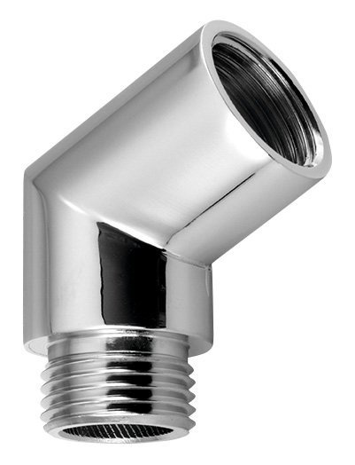 Sprchová koleno medzi sprchovou hlavicou a hadicou 1/2", mosadz/chróm