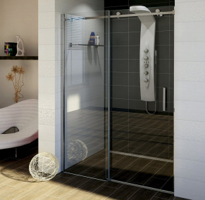 DRAGON sprchové dvere 1600mm, číre sklo
