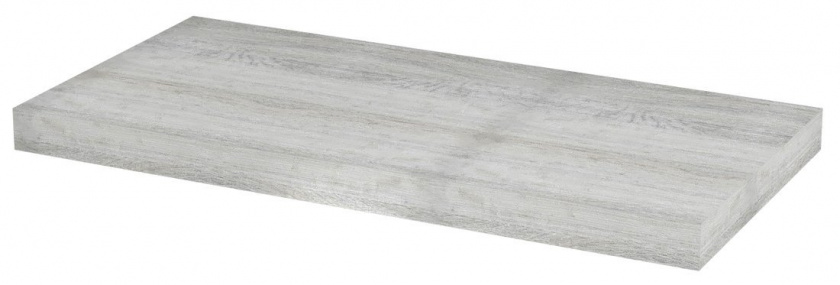 AVICE doska pod umývadlo 80x39cm, hrúbka 5cm, dub starobiely