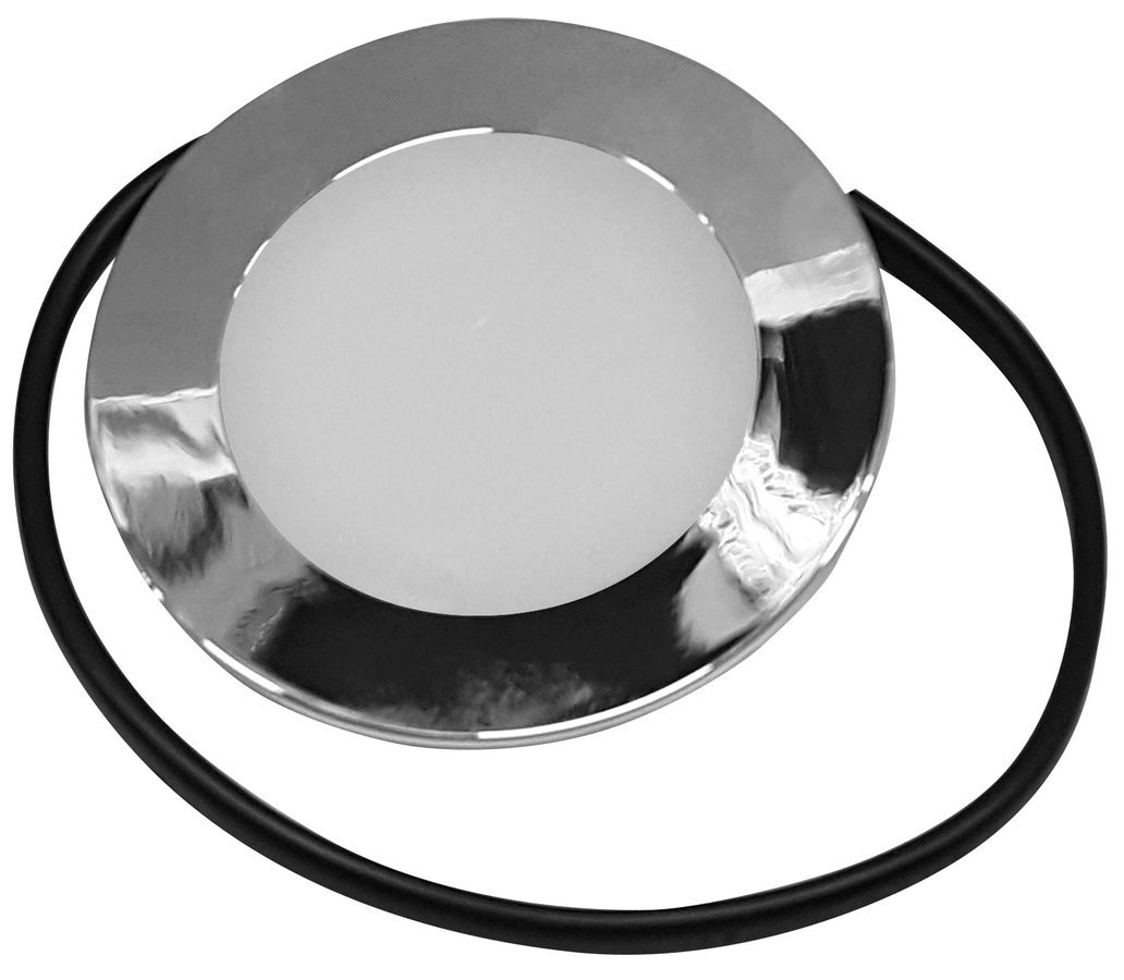 Zápustné LED svetlo 2W, 4000K, 230V pre galerky ZOJA (horný kábel 30cm)