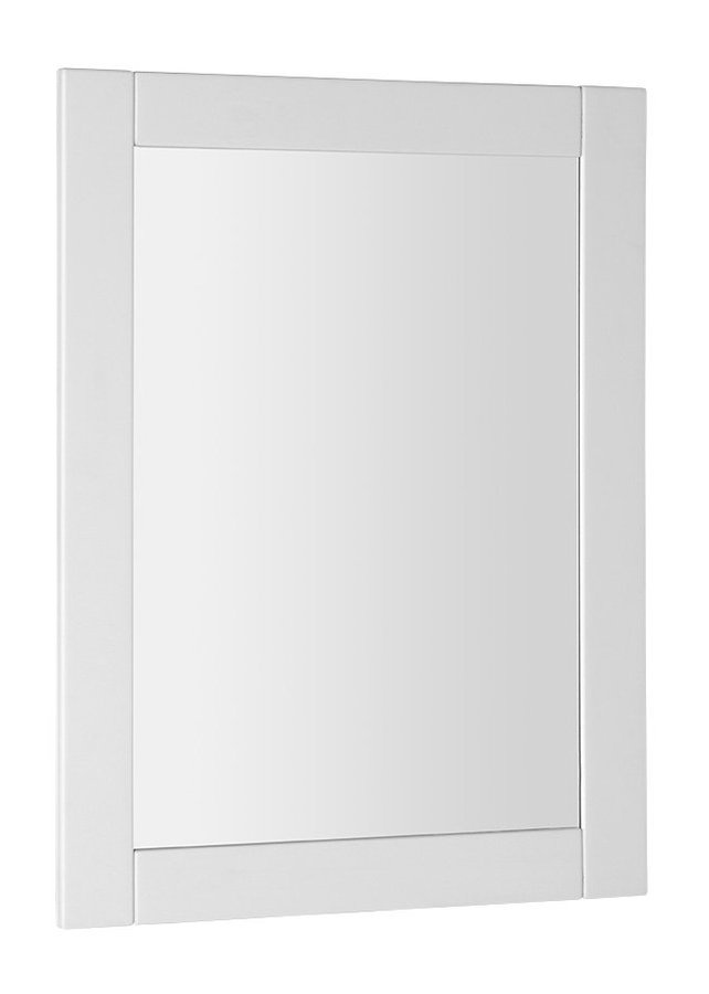 FAVOLO zrkadlo v ráme 60x80cm, biela mat