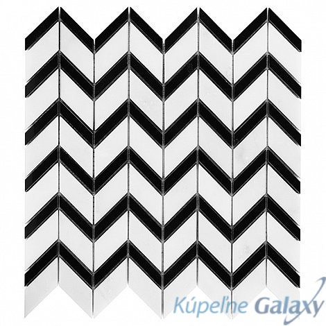 PURE WHITE Chevron MIX