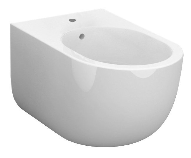 FLO bidet závesný 37x54cm, biela
