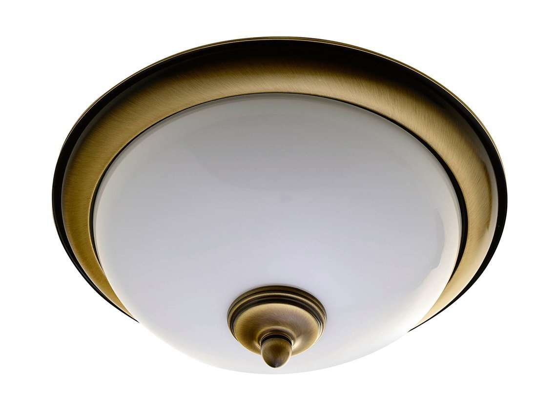 GLOSTER stropné svietidlo,  ø 315mm,  2xE14, 40W, IP21, bronz