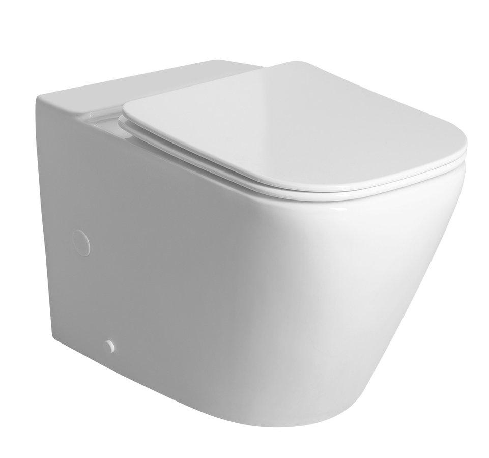 IMALA WC kombi misa, Vortex Rimless, 61x35,5cm, spodný/zadný odpad, biela