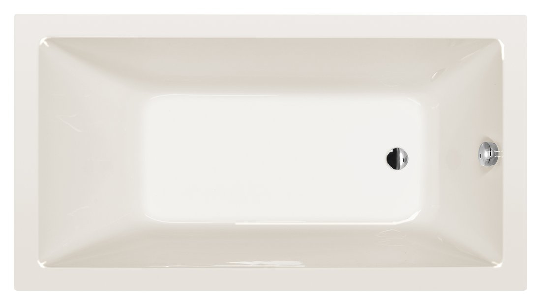 NOEMI obdĺžniková vaňa 160x80x39cm, ivory