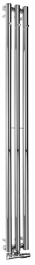 PILON vykurovacie teleso 196x1800mm, so 3 háčikmi, chróm