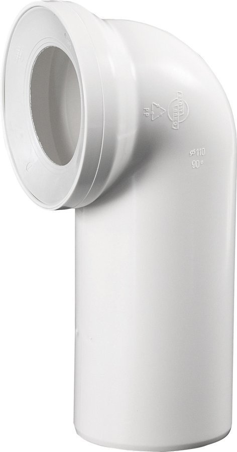 Koleno k WC, odpadné 90, 110mm