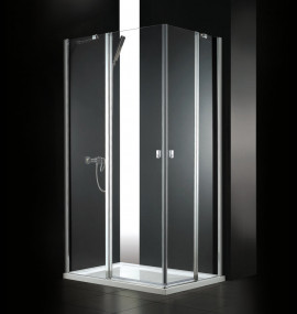 Glass R14 100x80cm, sprchový kút rohový obdĺžnikový