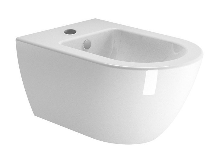 PURA bidet závesný, 36x55cm, biela ExtraGlaze