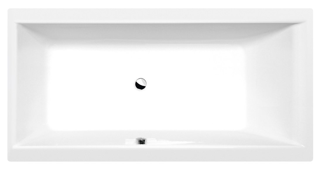 CLEO obdĺžniková vaňa 180x90x48cm, biela