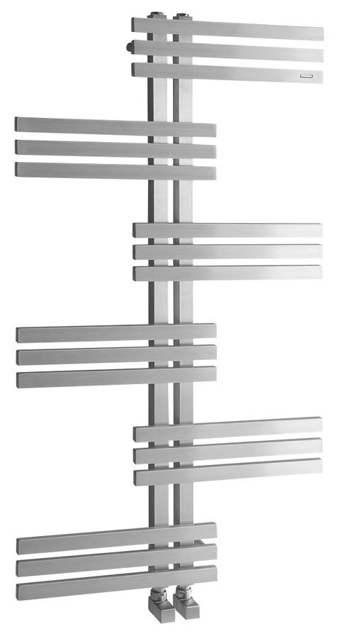 RADO vykurovacie teleso 600x1190 mm, nerez mat