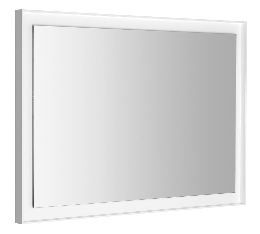 FLUT LED podsvietené zrkadlo 100x70cm, biela