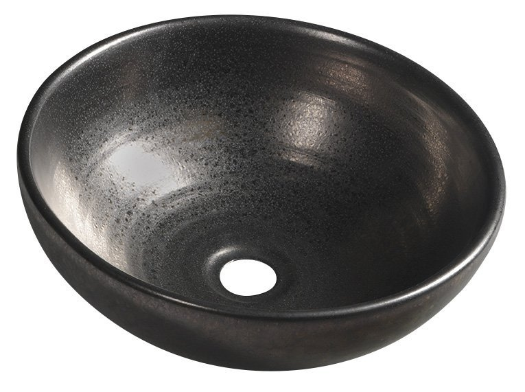 ATTILA keramické umývadlo, priemer 43cm, metalická meď