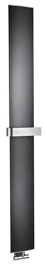 OTHELLO MONO SLIM vykurovacie teleso hliníkové 300x1890mm, čierna mat