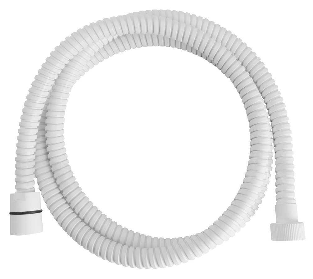 POWERFLEX kovová sprchová hadica, 150cm, biela mat