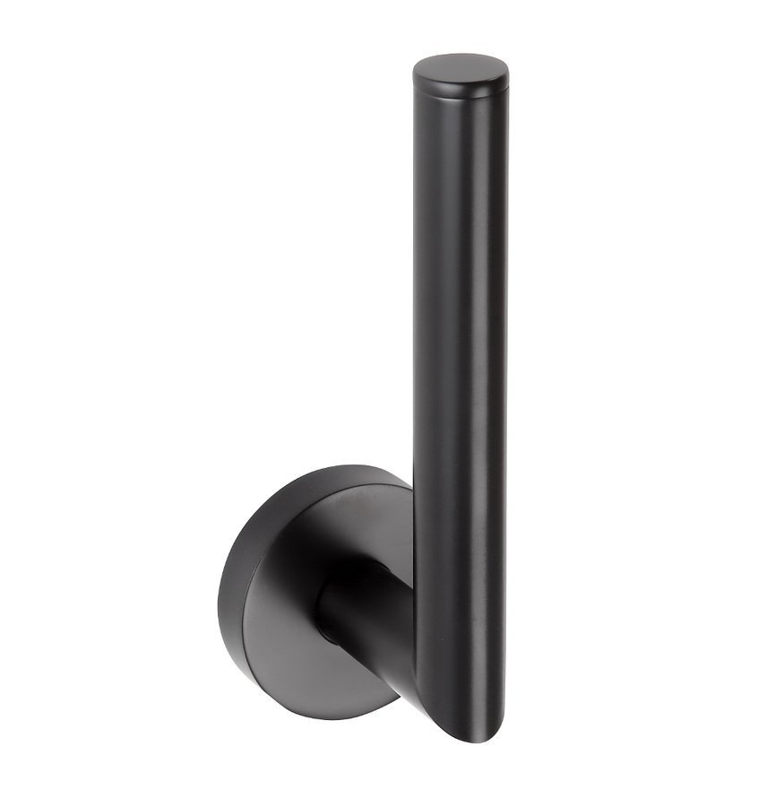X-ROUND BLACK držiak toaletného papiera rezervný, čierna mat