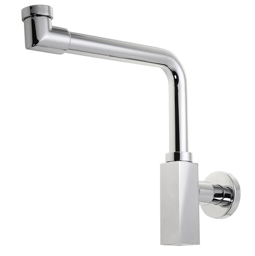 QUASAR umývadlový sifón šetriaci miesto, 5/4"-32mm, chróm