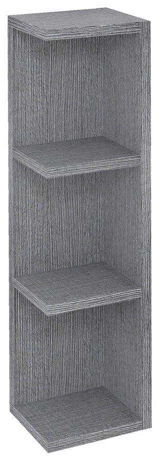 RIWA otvorená polica 20x70x15cm, dub strieborný