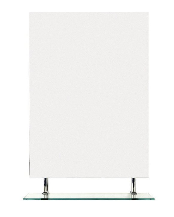 WEGA zrkadlo s policou 60x80cm