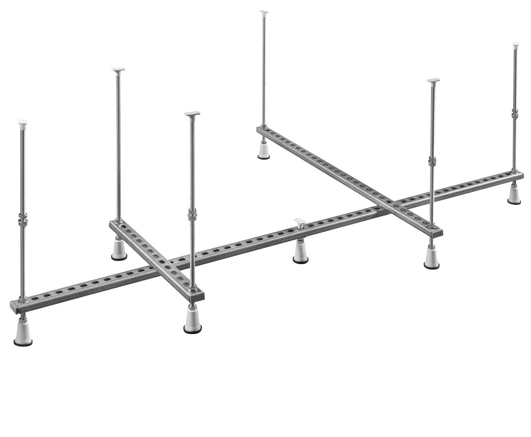 Nosná konštrukcia pre asymetrickú vaňu 160x100cm