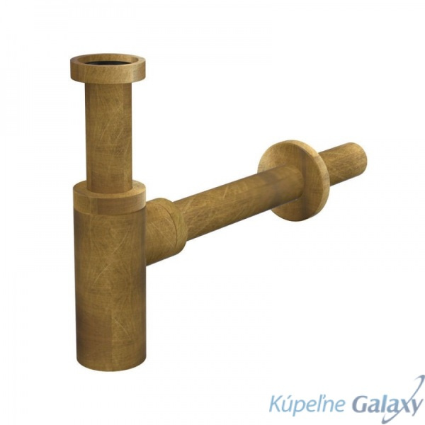 Umývadlový sifón Antický bronz