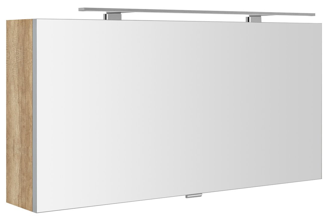 CLOE galérka s LED osvetlením 100x50x18cm, dub Alabama