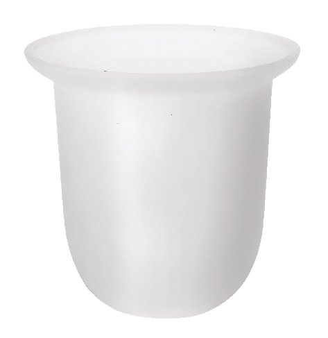 Náhradná miska na pre WC kefu X-ROUND/X-SQUARE/X-STEEL/INSIA/LARISSA, mliečne sklo