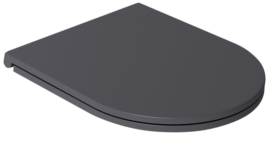 INFINITY WC sedátko SLIM, Soft Close, Easy Take, antracit