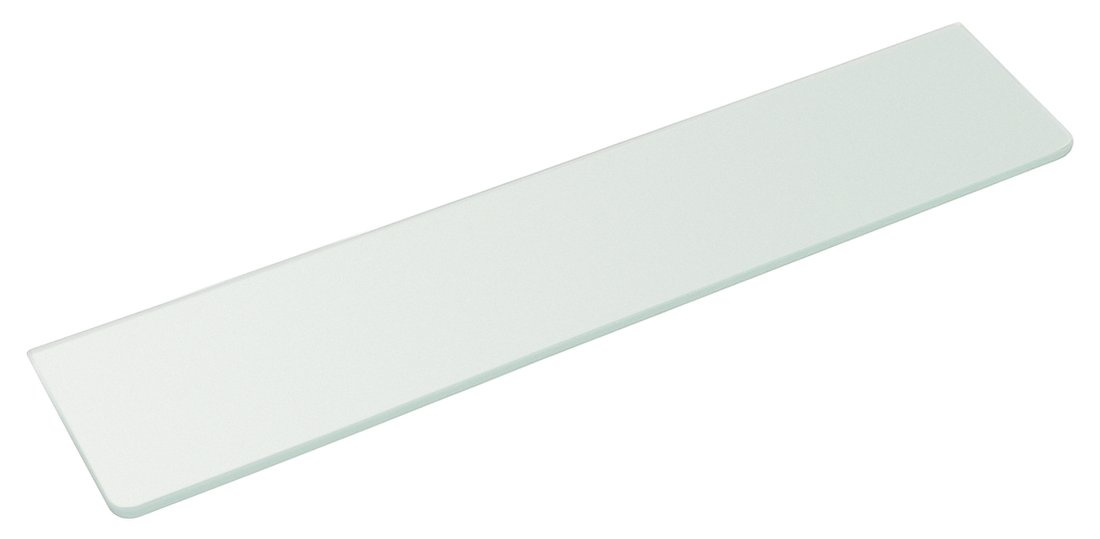 Polica 700x100x8mm, mliečne sklo