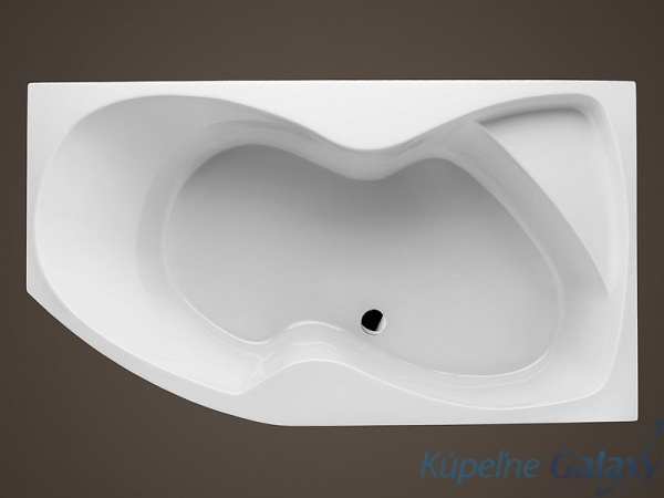 FONTANA vaňa, 170x95, pravá, asymetrická