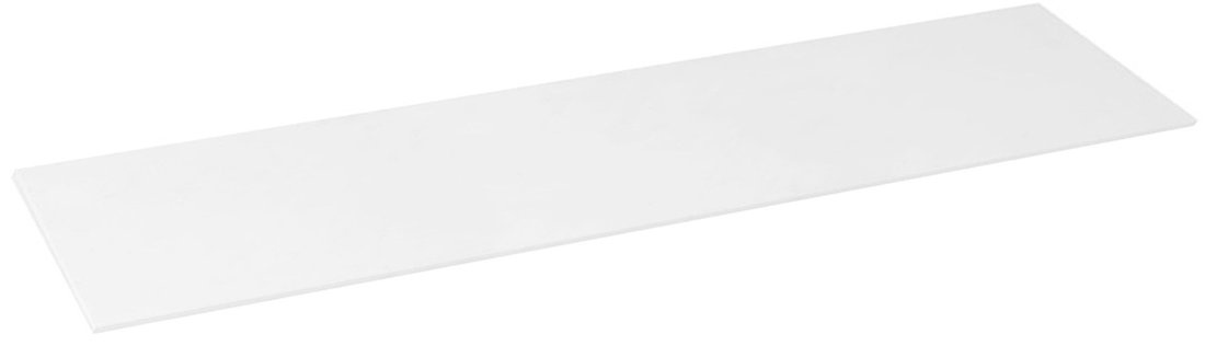 LOREA Rockstone doska 161x1,2x52,5cm, biela mat