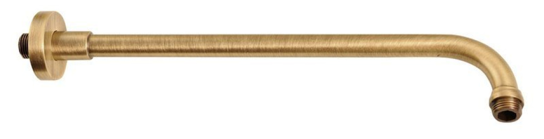 Sprchové ramienko guľaté, 350mm, bronz