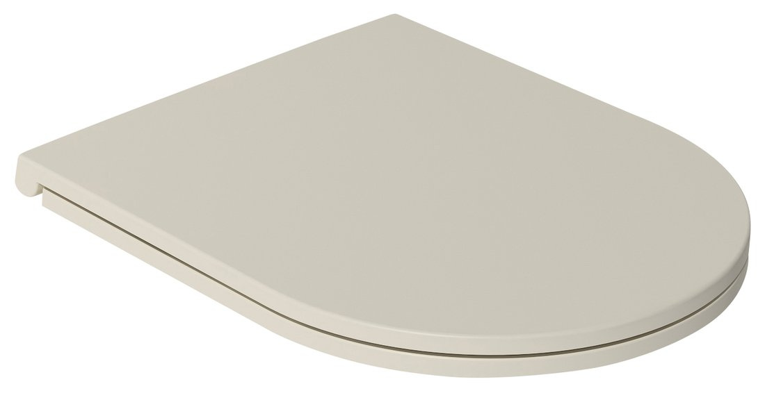 INFINITY WC sedátko SLIM, Soft Close, Easy Take, Ivory