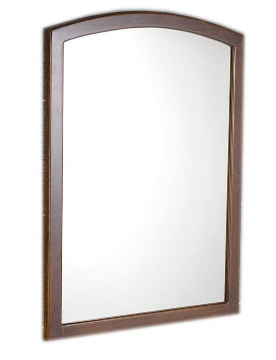 RETRO zrkadlo zrkadlo v drevenom ráme 65x91cm, buk