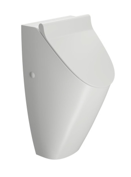 COMMUNITY urinál so zakrytým prívodom vody s otvormi pre veko 31x65cm, biela mat